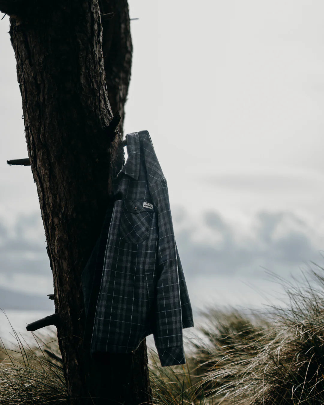 Bleubird Sequoia Shirt - Charcoal