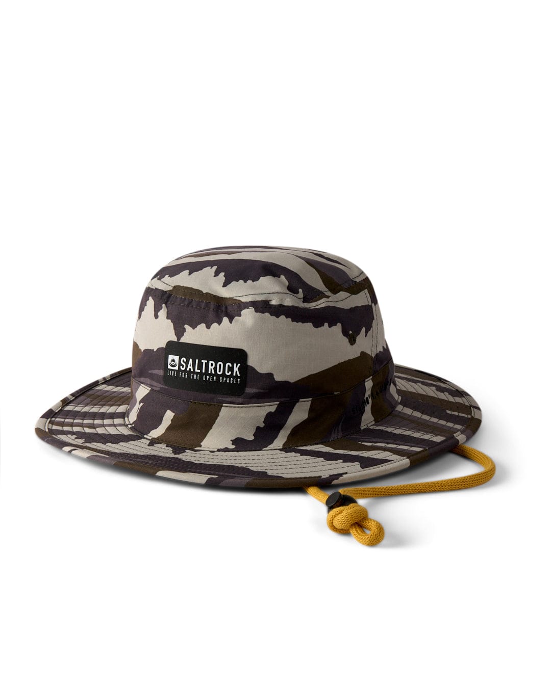 Camo Stripe - UPF Tech Camo Bucket Hat - Green