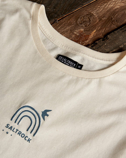 Journey - Recycled Womens Short Sleeve T-Shirt - Cream