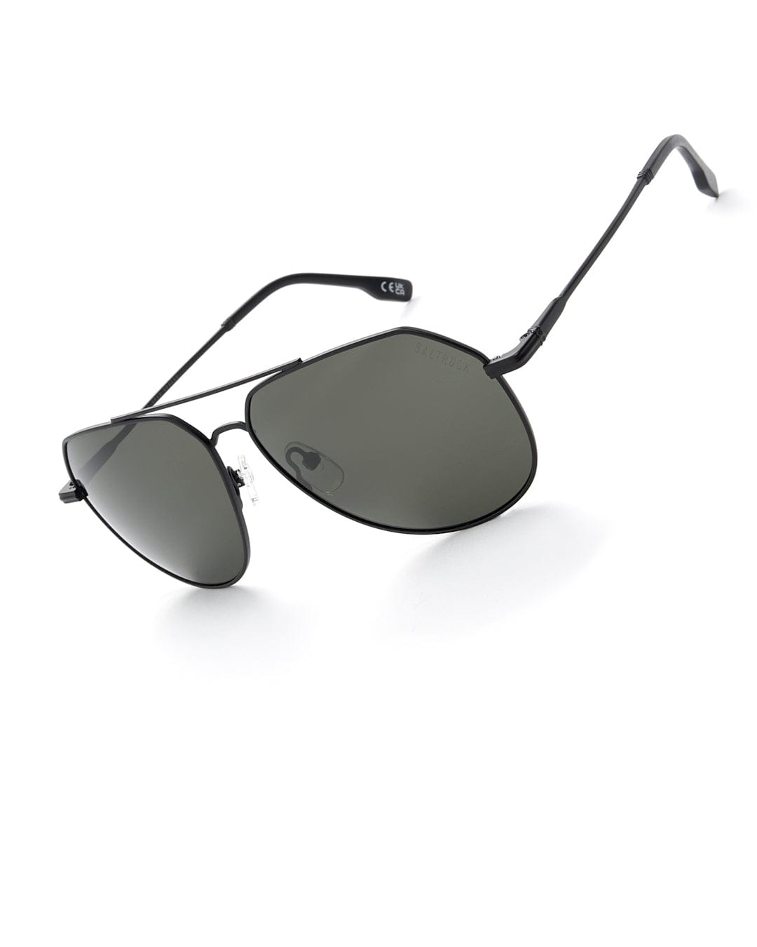 Cruiser - Aviator Polarised Sunglasses - Black