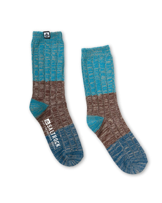 Descent Socks - Blue