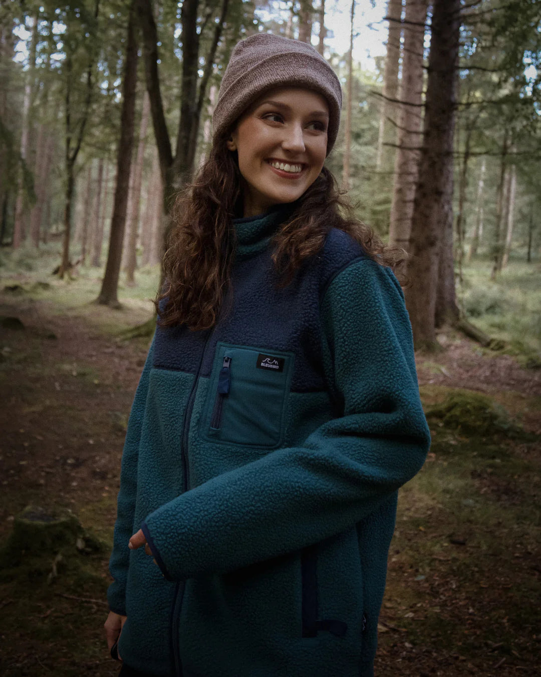 Bleubird Polar Fleece - Teal