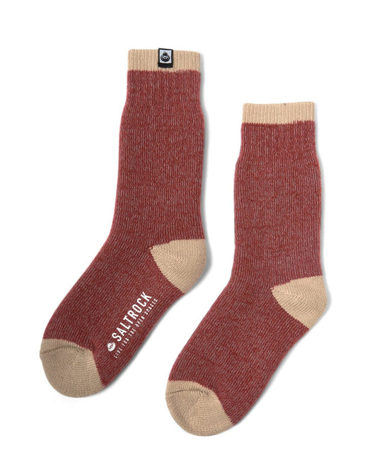 Hiking Socks - Red