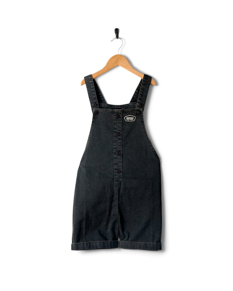 Lyn-Z - Kids Dungarees - Washed Black