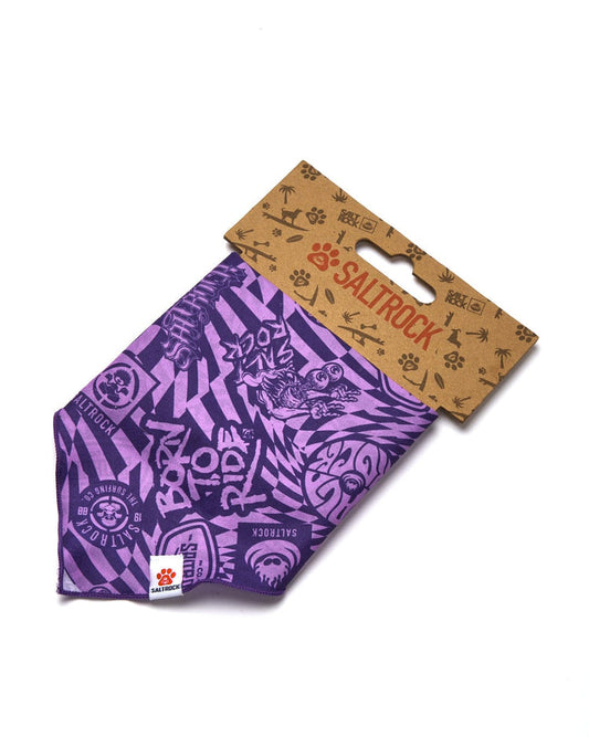 Branded - Dog Bandana - Purple