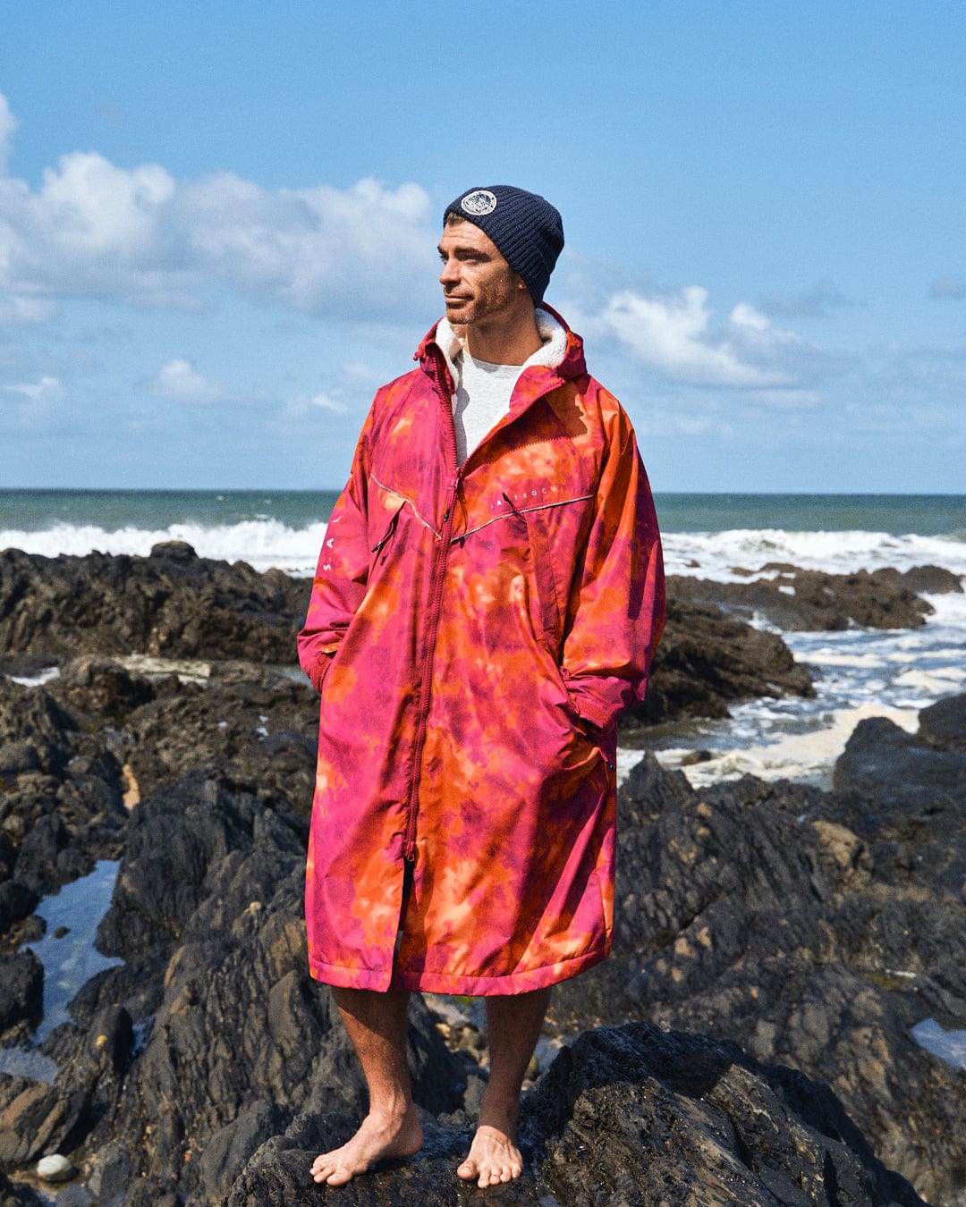 Recycled Changing Robe - Purple