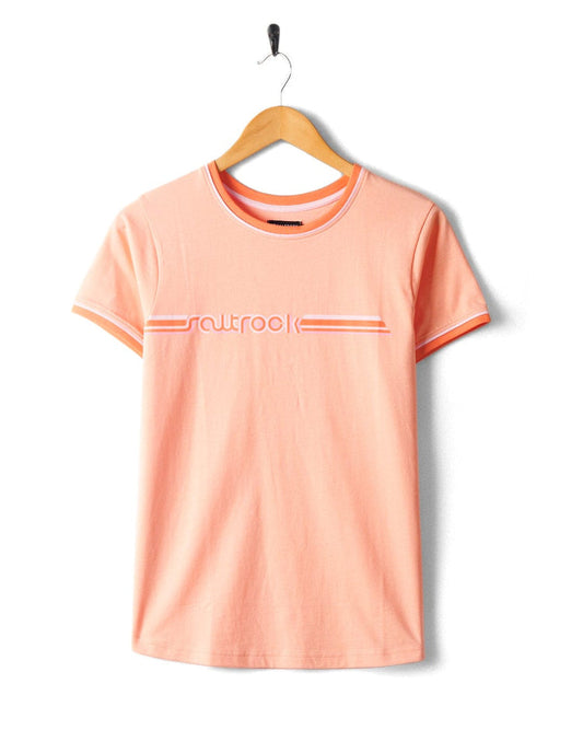 Retro Ribbon - S/S Tee - Peach