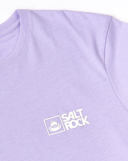 Saltrock Original - Mens Short Sleeve T-Shirt - Lilac