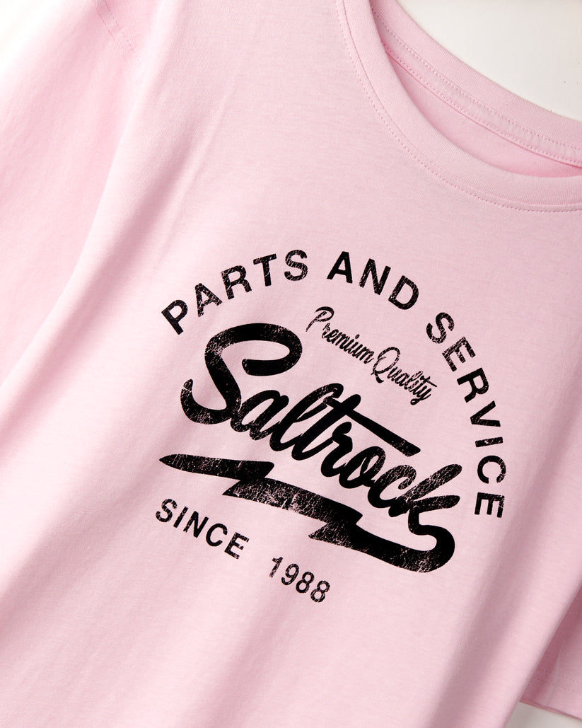 Strike Logo -Light Pink Short Sleeved T-shirt