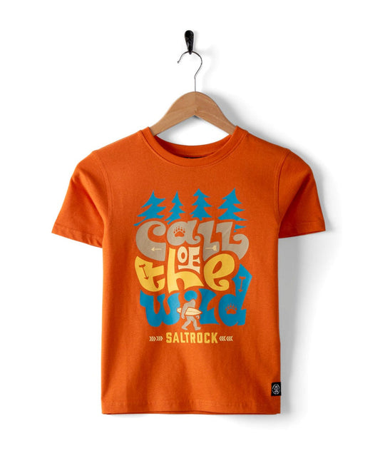 Wildside - Boys T-Shirt - Orange