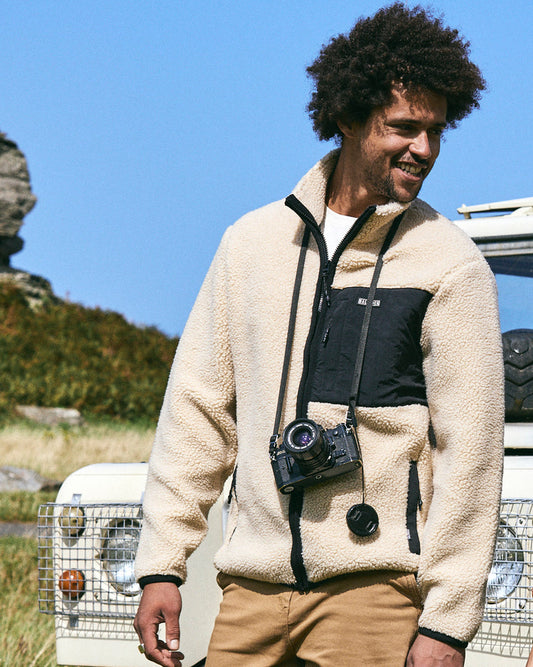 Wye 2 - Recycled Sherpa Fleece - Cream