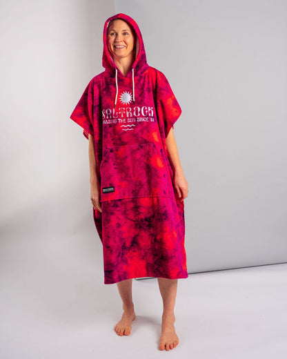 Peace Tie Dye - Changing Towel - Pink