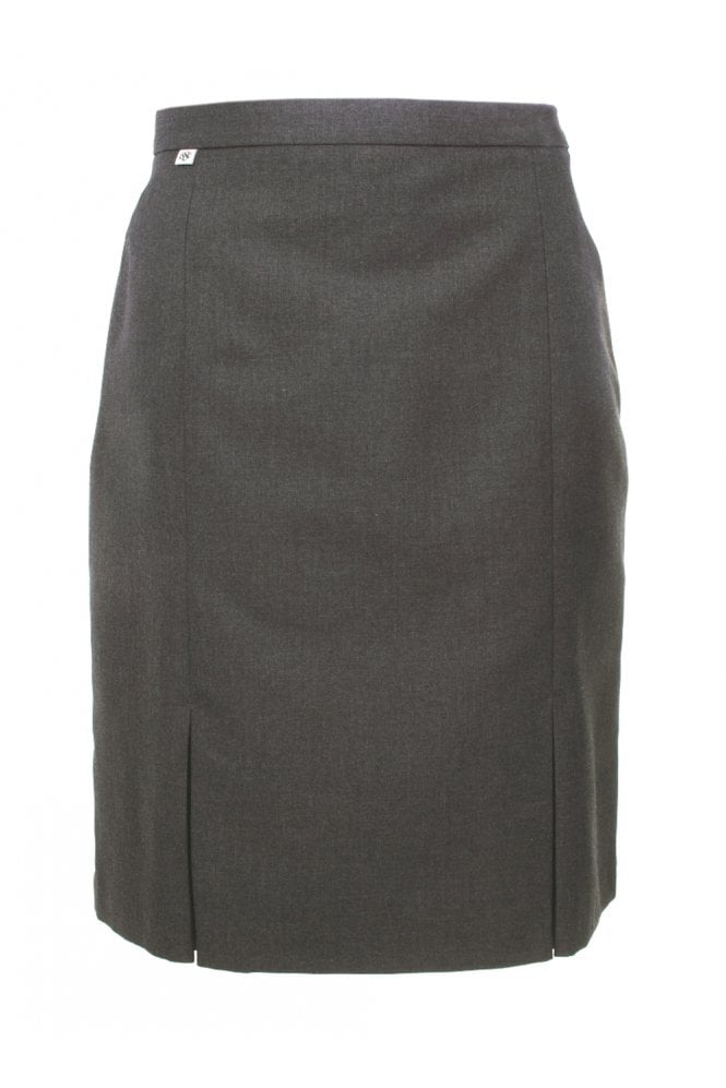 Skirt Inverted Pleat Grey - 1880