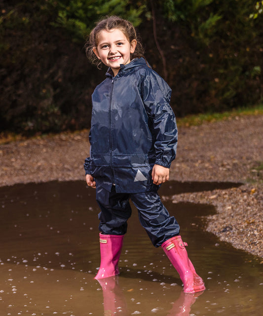 Junior waterproof jacket and trouser set - RESULT