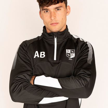 BUFC - Pro 1/2 Zip (with initials)