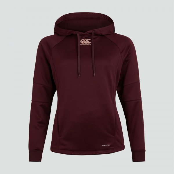 WOMENS PURPLE VAPODRI TRAINING HOODY - CANTERBURY